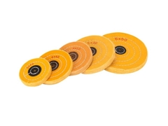 Zähnelaboratorium Polieren Polieren Baumwollrad Abrasivmaterial Zähnepolieren