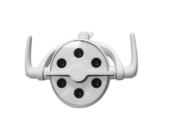 6-Birnen-LED-Zahnleuchte, schattenfreies Licht für Mundchirurgie und Untersuchung