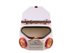 LED-Licht Zahn Sandblaster Zwei Stift Zahnlabor Ausrüstung Zahn Sandblasmaschine