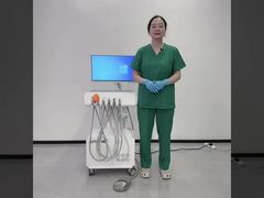 Professionelle tragbare Dentaleinheit mit integriertem Computer und digitalem Bildgebungssystem mit HD-Intraoralkamera