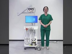 All-in-One-Zahnbehandlungseinheit mit HD-Intraoralkamera, LED-Schmetterlingslampe, integrierter Behandlungsstuhl