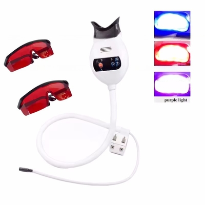 Zähnebleichmaschine mit Zahnstuhl Kaltlicht Lila Licht Zähnebleichlampe