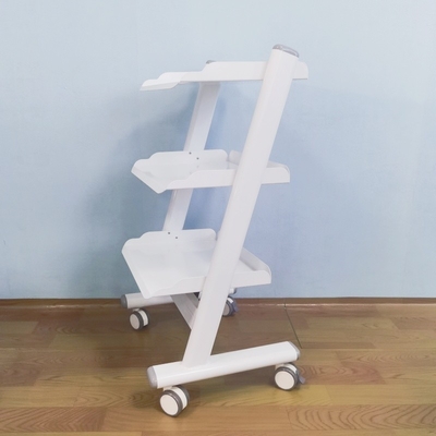 Zahnklinik 3 Schicht Zahnwagen Krankenhaus Mobilgerätewagen mit 4 Universalrädern