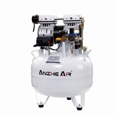 70L/Min Kupfermotor medizinischer leise Luftkompressor 32L Zahnkompressor Verwendung für einen Zahnstuhl