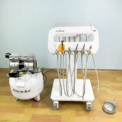 70L/Min Kupfermotor medizinischer leise Luftkompressor 32L Zahnkompressor Verwendung für einen Zahnstuhl
