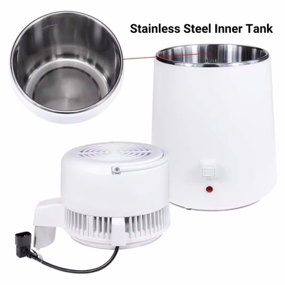 750W Destillationswassermaschine 4L Plastikbehälter Automatischer Dentalwasserdestillator
