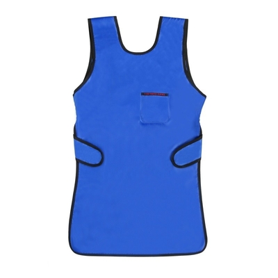 Medizinische 0,35mm PB Blei Strahlungssicherheit Anzüge Blaue Farbe Zahn X-Ray Blei Schürze