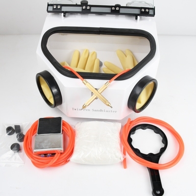 LED-Licht Zahn Sandblaster Zwei Stift Zahnlabor Ausrüstung Zahn Sandblasmaschine