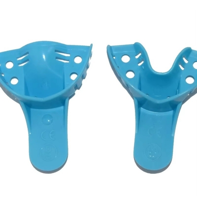 10 Stück/Tasche Einweg-Ortho-Abdruckschacht Plastik-Multi-Size-Zahn-Abdruckschacht