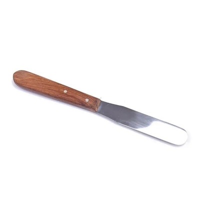 Edelstahl-Zahnmaterial Mischspatulen Holzgriffe Zahnlabor Zahnputz Spatulen