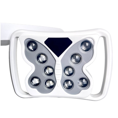 Operative Schattenlose Lampe Für Zahnstuhl Zahnbleiche Funktion 10 Glühbirnen Dental Unit LED-Lampe