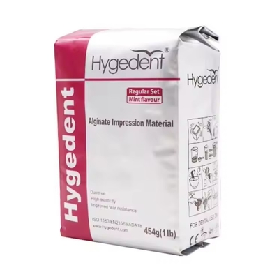 Fast Set Dental Grade Alginat Impression Material Hygedent Alginat für Orthodontik