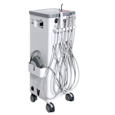 Mobile Zahnklinik 550W Mobile Zahnoperationswagen Edelstahl Körper portable Zahnstation