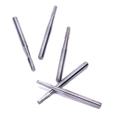 Dental Tungsten-Karbid-Bur Rund-Typ Mehrfache Größe 2,35mm-Karbid-Bur Hochwertige Zahnpolierbohrungen
