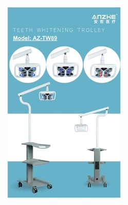 Zähnebleichmaschine Zähneflecken entfernen Maschine LED Zähnebleichlampe mit Mobilkarren