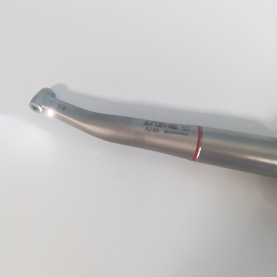 Erhöhung der Geschwindigkeit 1:5 Zahnhandstück Drücken Knopf Contra Angel Luftturbine Interne Sprühung Glasfaser Zahnhandstück