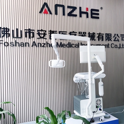 Anzhe mobile zahnärztliche Operation Trolley tragbare Mini-Zahnlieferwagen Hot Sell tragbare zahnärztliche Einheiten für Klinik