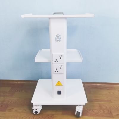 Hochwertige mobile Wagen-Einheit mit eingebauter Steckdose, Dentalinstrumentenwagen, mobiler Dentalinstrumentenwagen