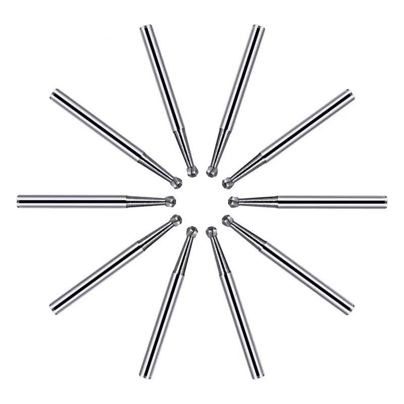 Dental Tungstencarbide Bur 3mm Multi-Size Schnitzbohrung Bur für Zahnärzte