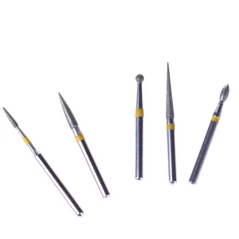 Edelstahl-Zahnbohrer 1,6 mm Zahndiamantbohrer für Hochgeschwindigkeitshandstück