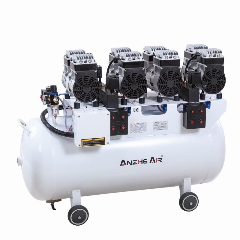 Foshan-Fabrik Zahnluftpumpenkompressor 128L 3400W leise Zahnkompressor