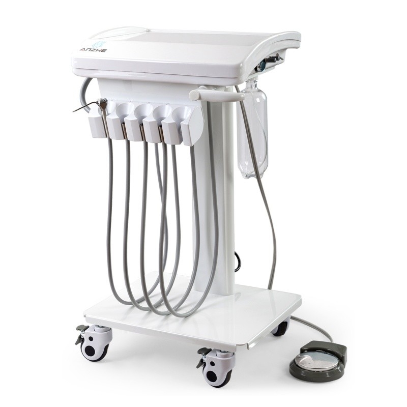 Foshan Fabrik Direkt Vet Dental System Mini Body Mobile Dental Unit Leichtgewicht Haustier Dental Operation Unit