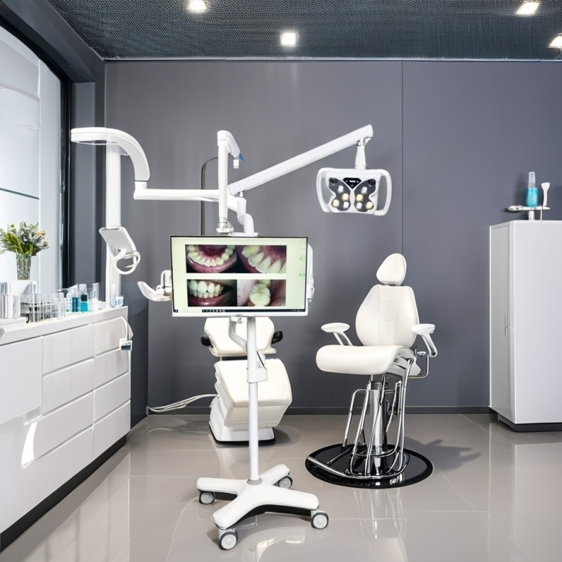 Schönheitssalon Zähne Bleaching-Maschine Blaues Licht 10 Augen Zähne Bleaching-Maschine mobile zahnärztliche Zähne Bleaching Lampe