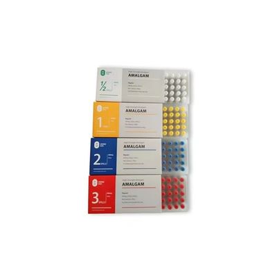 Ein guter Preis. Zahnfüllstoff Amalgam Kapsel 2 Spülung 600 mg 50 Stück/Box Zahn Amalgam Kapsel Online