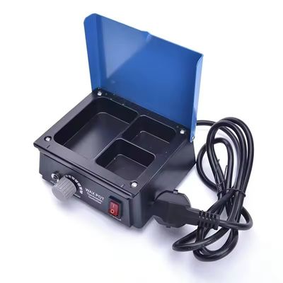 Ein guter Preis. 3 Schlitze Wachs Heizungspfanne Zahnlabor Wachspfanne 13,5x12,8x5,3cm Online