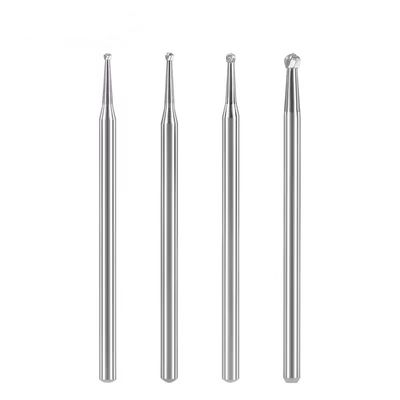 Ein guter Preis. Dentallab Tungstenkarbid Burs 10pcs/Box Dental Rundkarbid Burs zum Polieren Online
