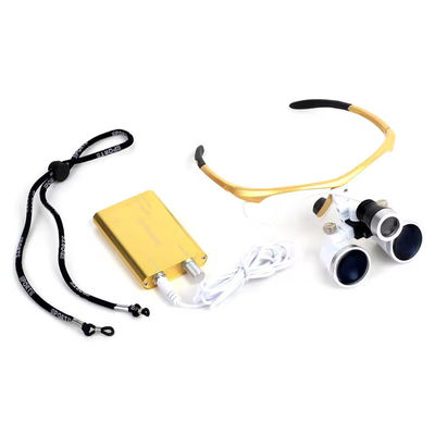 Ein guter Preis. Wireless Chirurgische Vergrößerungsglas mit LED-Kopfwerfer Leichtgewicht Dental 3,5X Chirurgische Lupe Online