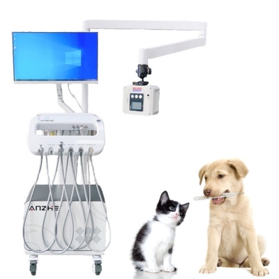Tierpflegerklinik mobile Zahnwagen Tierkrankenhaus Mehrfunktions-Betriebswagen Veterinär-Zahnmittel Zahnbehandlung Trolley