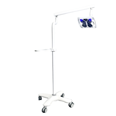 Tragbare Zahnbleichmaschine 12W leistungsstarke 10 LED-Kaltlicht Fußboden stehende bewegliche Bleaching-Einheit Lampe