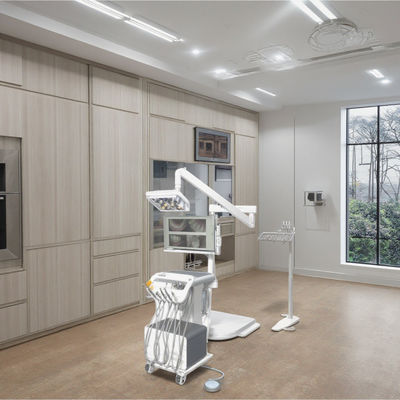 High-End Zahnversorgungseinheit mit Schmetterlingsform LED-Betrieb Licht Zahnklinik Mobil Zahnwagen Portable Zahnversorgungseinheit