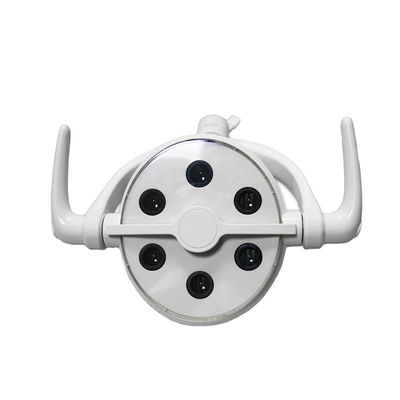 Ein guter Preis. 6 Glühbirne LED-Dentallicht Schattenloses Licht Oralchirurgie und Untersuchungslicht für Zahnkliniken Zahnstuhl Chirurgische Lampe Online