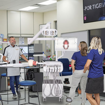 Ein guter Preis. Mundsimulationssystem für die Hochschulausbildung, fortschrittliches zahnmedizinisches Simulations-Trainingssystem mit Kompressor, OP-Leuchte Online