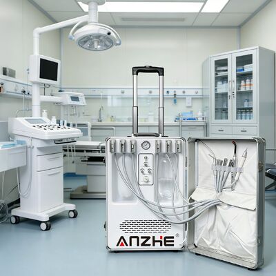 Ein guter Preis. CE-zertifizierte tragbare veterinärmedizinische Dental-Einheit, mobile Tierzahnklinik-Ausrüstung mit Kompressor, komplettes Dental-Turbinen-Set Online