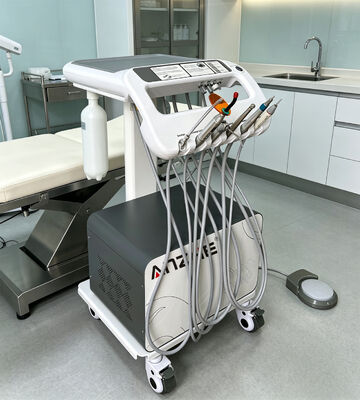 Ein guter Preis. Hochwertiger mobiler Dentalwagen mit Kompressor | Tragbare zahnärztliche Behandlungseinheit für Kliniken & mobile Dienste | Leiser & effizienter mobiler Dentalwagen Online