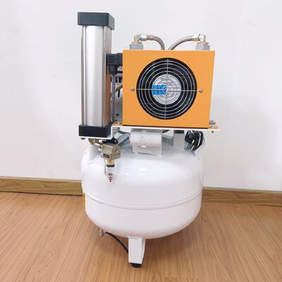 Ein guter Preis. 32L Silent Ölfreier Zahnluftkompressor mit eingebautem Trockner   Medizinische Qualität Saubere Luft, geringer Lärm, energieeffizient für Kliniken Online