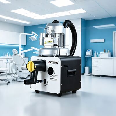 750 Watt tragbare Zähneabsaugungseinheit mit 1000 L/min Absaugleistung für eine effiziente Speichelauswurf in Kliniken