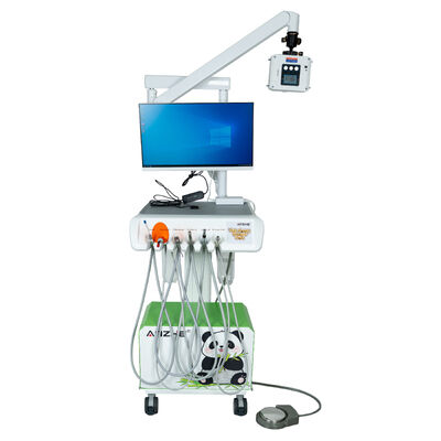 Ein guter Preis. All-in-One tragbare veterinärmedizinische Dental-Einheit mit Röntgen i7 PC 4K Kamera ölfreiem Kompressor für Tierzahnmedizin Online