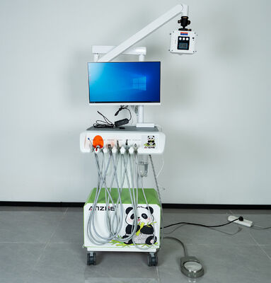Ein guter Preis. Portable Dental Unit mit integriertem Röntgen- und Digitalsensor und 550W Ölfreiem Kompressor für ultraleichte 1,7kg Portable Röntgen Online
