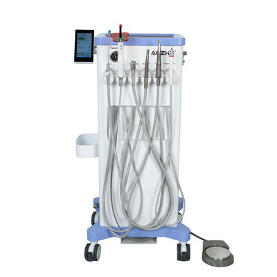 Ein guter Preis. Portable Veterinary Dental Unit mit 550W Ölfreiem Luftkompressor 10L Edelstahlbehälter Niedriggeräusch Zahnarzt-Arbeitsstation Online