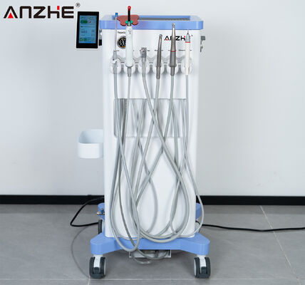 Ein guter Preis. Tragbare Veterinär-Dental-Einheit mit Mikromotor-LED-Handstück, Ultraschall-Scaler, Lichthärtungsgerät, ölfreiem Luftkompressor, mobilem Haustier-Dentalwagen, Dentalgeräte für die Veterinärklinik Online