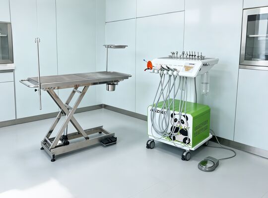 Ein guter Preis. Portable Veterinary Dental Unit Panda-Style Professionelle Haustier-Zahnmedizin für kleine Tierkliniken Online