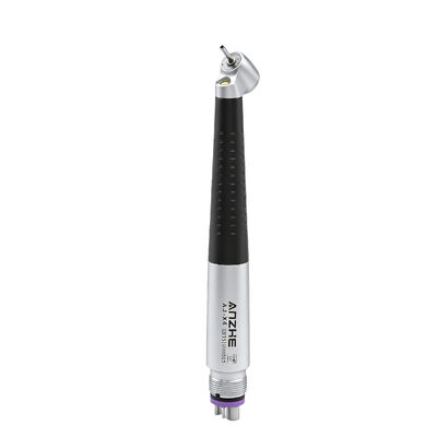 45 Degree LED Dental Surgical Handpiece Anti-Retraction High Speed Air Turbine for Wisdom Tooth Extraction 2/4 Hole
