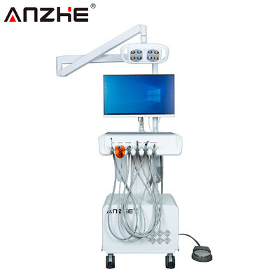 Zahnbehandlungseinheit mit verstellbarer LED-Prüfung mit Intraoralkamera und Windows-Computersystem für Zahnarztpraxen