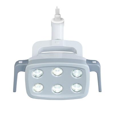 Ein guter Preis. 6 LED-Betriebslicht für Zahnärzte Verstellbare Munduntersuchungslampe Schattenlose chirurgische Leuchte für Zahnstuhl Online