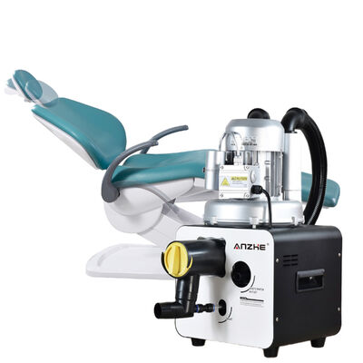 1300 W Dental-Absaugsystem für 4 Dentalstühle, Dental-Vakuumpumpe mit Luft-Flüssigkeits-Trennung, automatische Entwässerung, geräuscharme Ausrüstung für Zahnkliniken