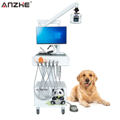 Portable Integrated Dental Treatment Unit with HD Oral Camera Digital X Ray Sensor All In One Computer Dental Imaging Workstation for Dental Clinic